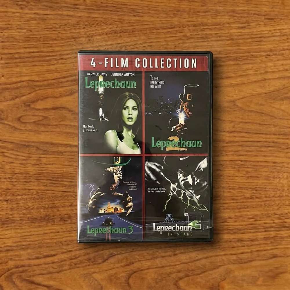 4-Film Leprechaun Collection Horror New DVD Jen Aniston
